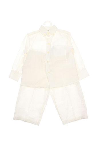 amelia ensembles garçon de couleur blanc
