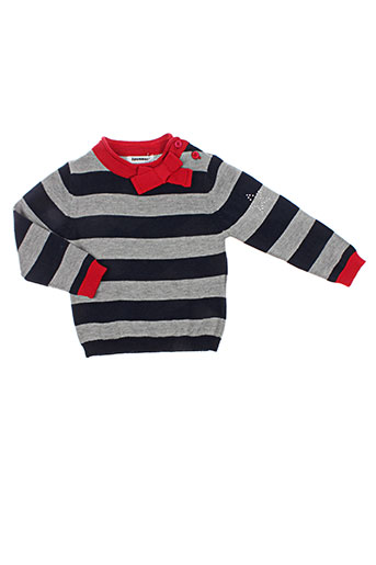 3 pommes pulls fille de couleur bleu