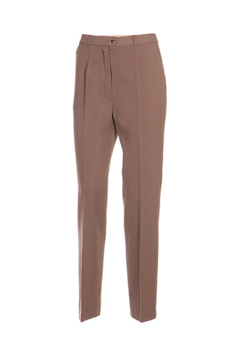 quattro pantalons femme de couleur marron