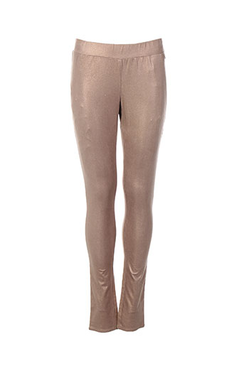 guess pantalons fille de couleur jaune