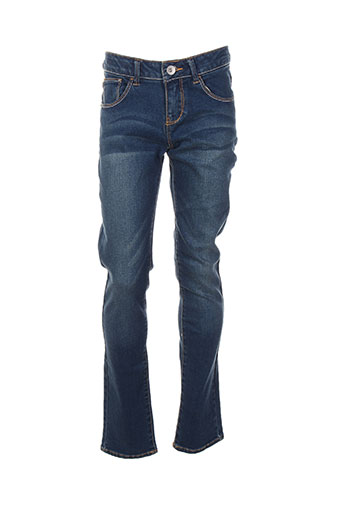 guess jeans fille de couleur bleu