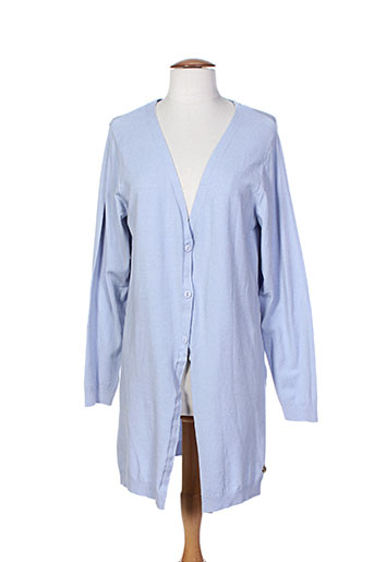 top secret gilets femme de couleur bleu
