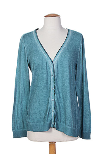 top secret gilets femme de couleur bleu