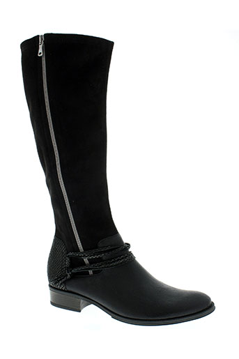 france mode chaussures femme de couleur noir