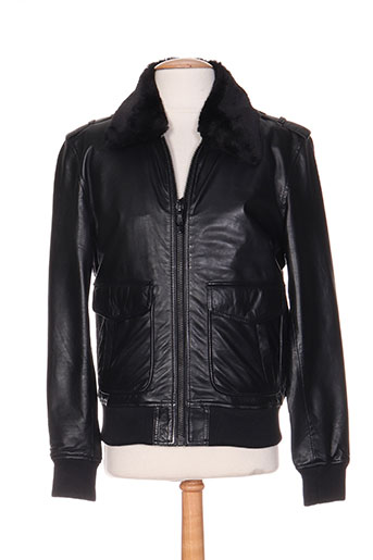 redskins vestes homme de couleur noir