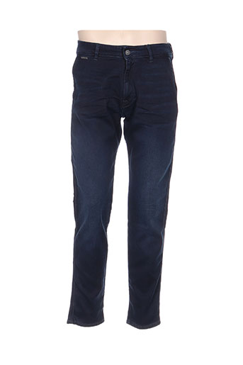 guess jeans homme de couleur bleu