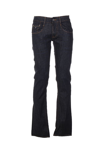 guess jeans homme de couleur bleu