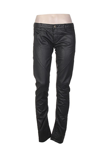 guess pantalons femme de couleur noir
