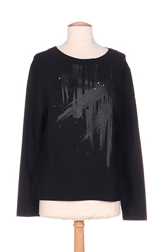 bleu de sym t-shirts / tops femme de couleur noir