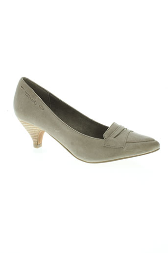 tamaris chaussures femme de couleur beige