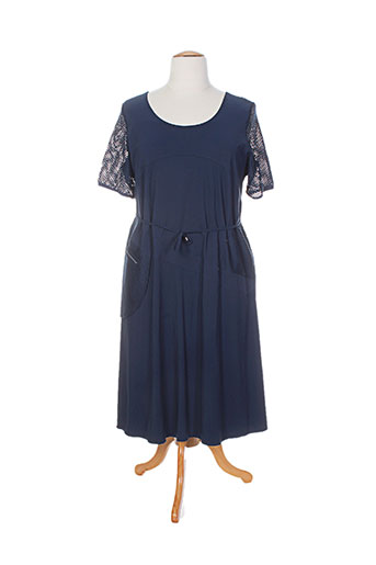 jean delfin robes femme de couleur bleu