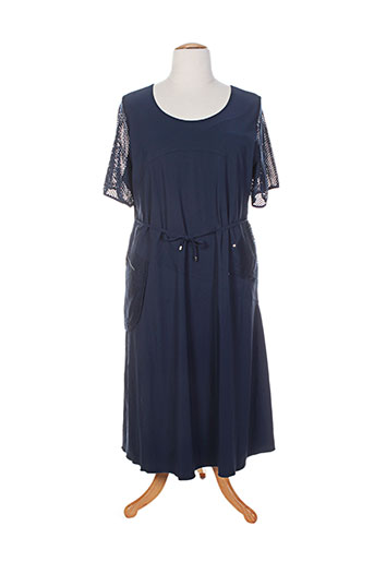 jean delfin robes femme de couleur bleu