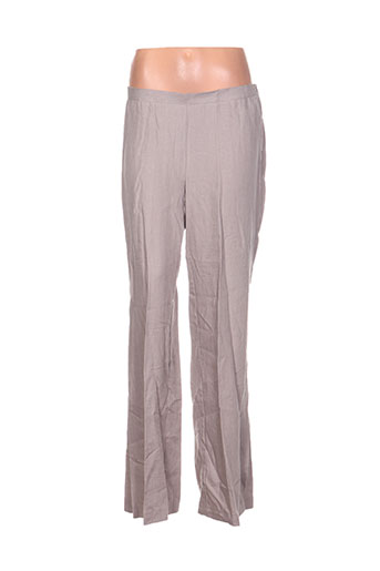 jean gabriel pantalons femme de couleur gris