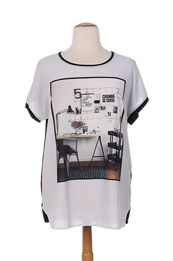 jean delfin t-shirts femme de couleur noir