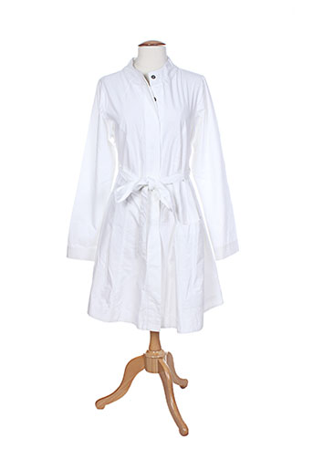 hebbeding manteaux femme de couleur blanc