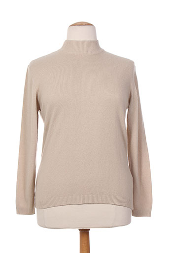 finette pulls femme de couleur beige