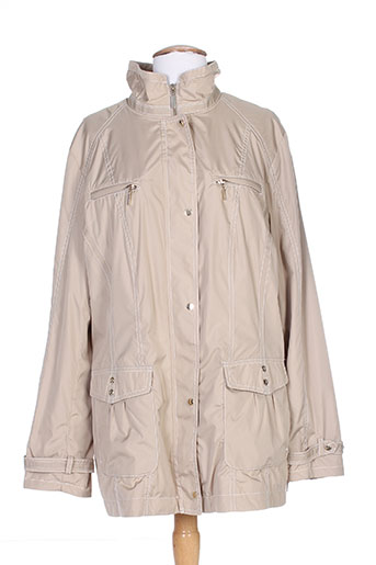 concept k manteaux femme de couleur beige