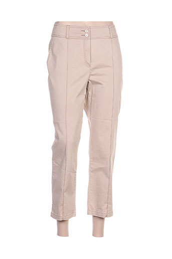 quattro pantacourts femme de couleur beige