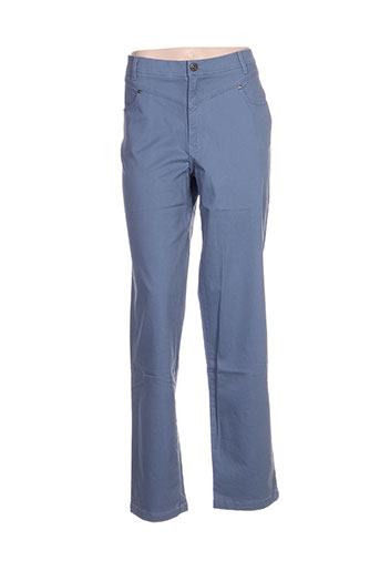 rosa rosam pantalons femme de couleur bleu