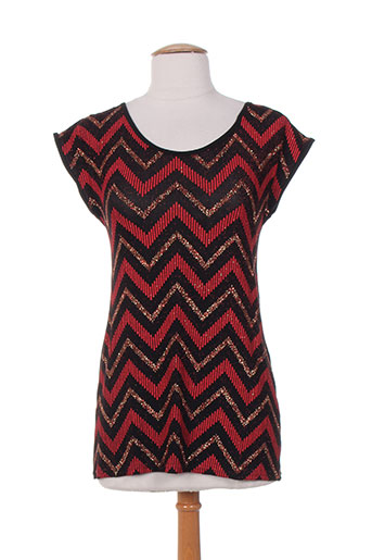 fille a suivre chemises femme de couleur rouge