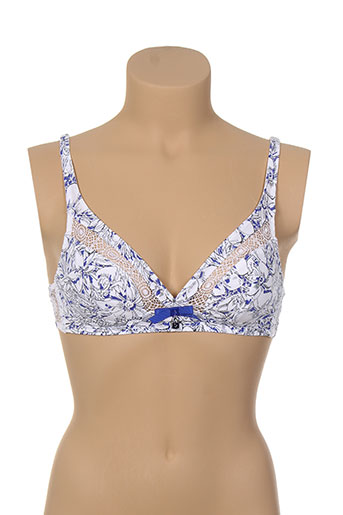 barbara lingerie femme de couleur bleu