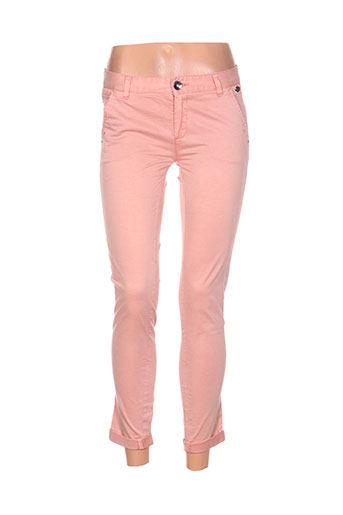 ddp pantalons femme de couleur rose