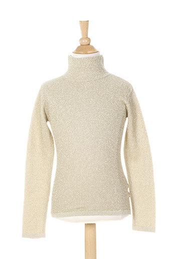 billieblush pulls fille de couleur jaune