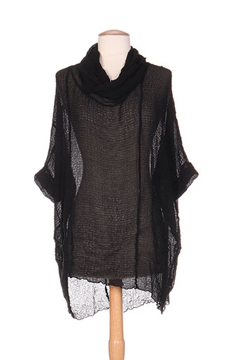 grizas t-shirts / tops femme de couleur noir