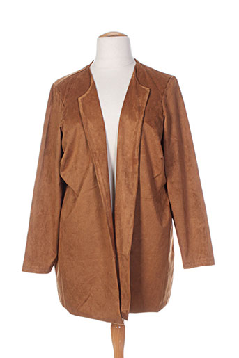 yest vestes femme de couleur marron