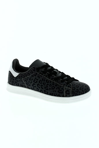 ichi chaussures femme de couleur gris