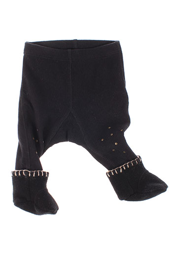 eliane et lena pantalons fille de couleur noir