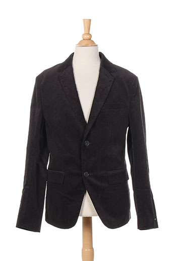 hugo boss vestes garçon de couleur noir