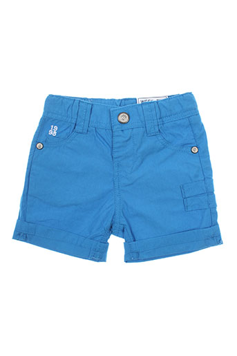 week end a la mer shorts / bermudas garçon de couleur bleu