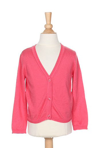 pepe jeans gilets fille de couleur rose