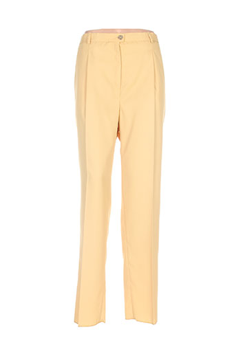 karting pantalons femme de couleur jaune
