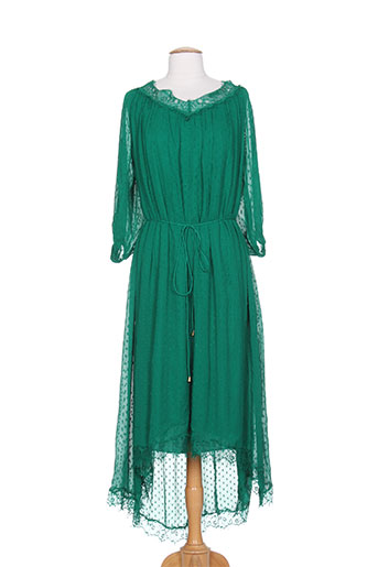 essentiel antwerp robes femme de couleur vert