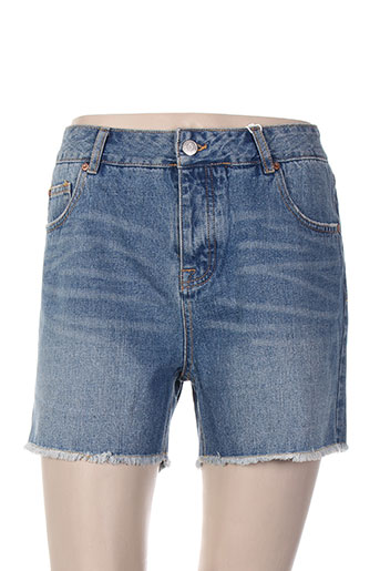mkt studio shorts / bermudas femme de couleur bleu