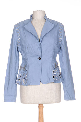rosa EFFI_CHAR_1 rose vestes femme de couleur bleu