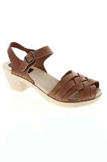 l'atelier scandinave chaussures femme de couleur marron