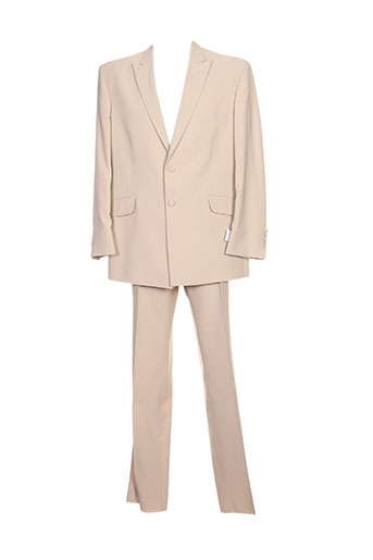 franck elisee ensemble homme de couleur beige