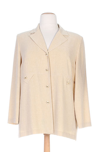 coutureine vestes femme de couleur beige