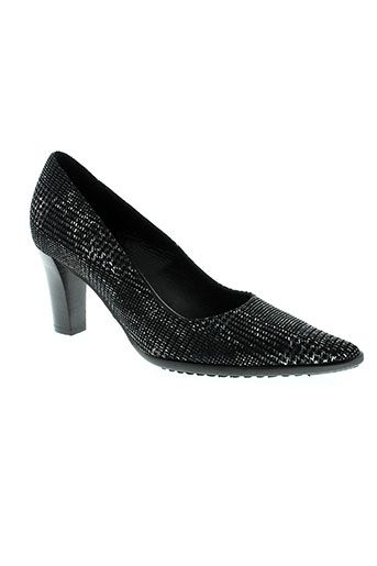 france mode chaussures femme de couleur noir