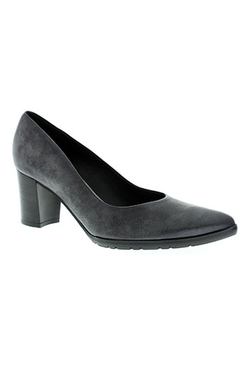 france mode chaussures femme de couleur gris