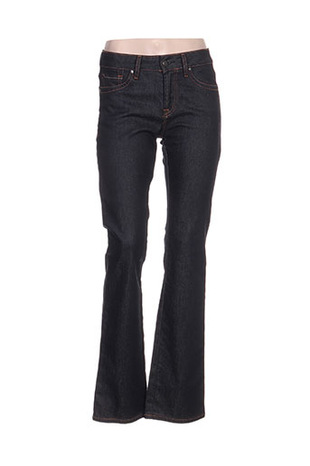 irene van ryb jeans femme de couleur bleu
