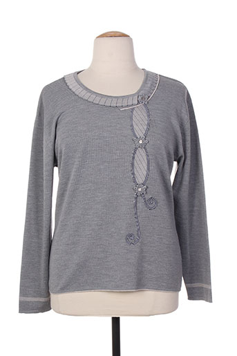 griffon pulls femme de couleur gris