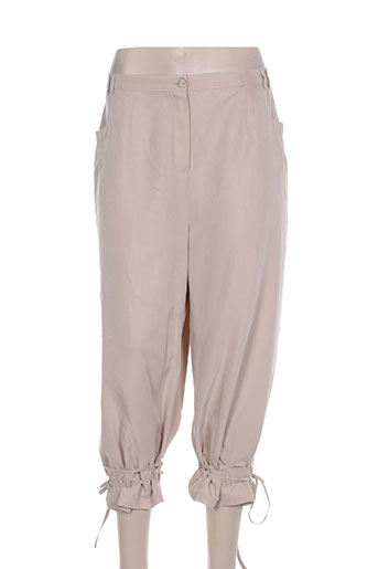 lewinger pantacourts femme de couleur beige