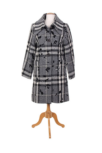hug an' co manteaux femme de couleur gris