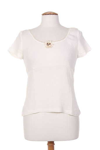 lo! les filles t-shirts femme de couleur beige
