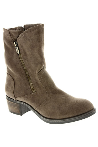 les p'tites bombes chaussures femme de couleur marron