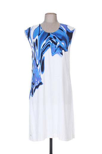 nathalie chaize robes femme de couleur bleu